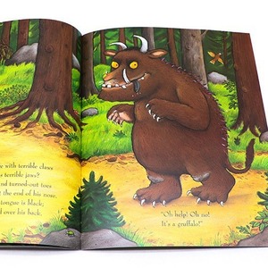 Bán buôn tùy chỉnh nhỏ mềm Bìa hoàn hảo ràng buộc nghệ thuật giấy trẻ em độc giả trẻ Câu Chuyện Tiếng Anh hoạt động Minifigures cuốn sách ảnh - Product Image 4