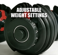 Offre Spéciale : Ensemble d'haltères réglables en fer 2,5-24 kg – Équipement de gym ergonomique pour la maison