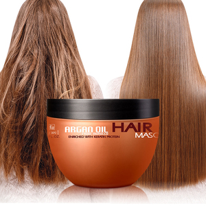 Huile d'argan naturelle en gros pour marque privée, traitement réparateur de la kératine pour cheveux abîmés - Product Image 3