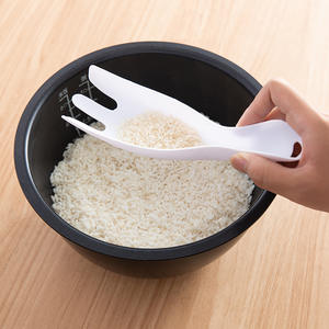 Cuchara creativa multiusos para lavar arroz con ranuras de drenaje para separar y escurrir claras de huevo, solo lavar a mano. - Product Image 4