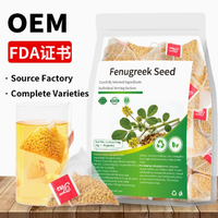 Sachets de thé aux graines de fenugrec - Infusion naturelle à base de plantes pour le soutien de la glycémie et le bien-être digestif, sans caféine