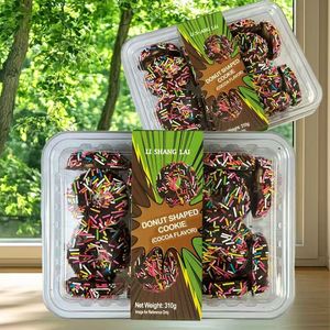 <span class=keywords><strong>Galletas</strong></span> de Chocolate en Miniatura Personalizadas de Fábrica, Decoración Navideña, <span class=keywords><strong>Donuts</strong></span>, <span class=keywords><strong>Galletas</strong></span> al por Mayor - Product Image 6