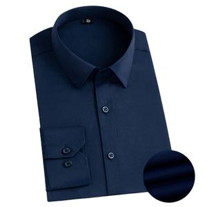 Camisas de Vestir Personalizadas al por Mayor, 100% Algodón, Formales, de Manga Larga, para Hombre, con Estampado, Lisas, Casuales, para Negocios - Product Image 6