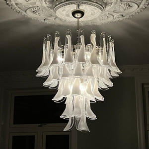 Lámpara Colgante Moderna de Lujo con Forma de <span class=keywords><strong>Herradura</strong></span> de Cristal, Estilo Americano Vintage para Sala de Estar, Hotel, Decoración - Product Image 1