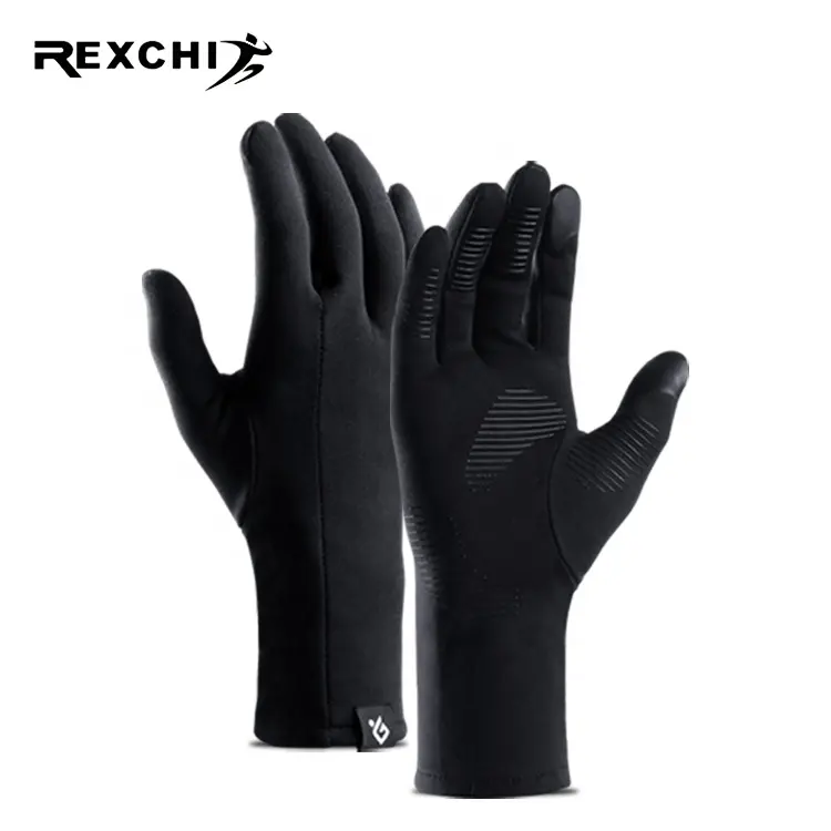 REXCHI DB66 Outdoor Sports Cycling Gloves All Finger Touch Screen Thin Cycling Anti Slip Protective Glove Moving Gloves