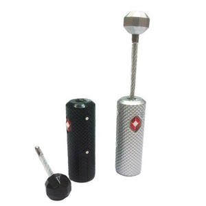 Candado Pequeño Portátil con <span class=keywords><strong>Cable</strong></span> de Acero TSA Customs <span class=keywords><strong>Lock</strong></span>, Candado de Combinación Antirrobo, Candado para Equipaje - Product Image 1