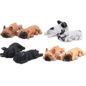 Vente en gros d'aimants de réfrigérateur mignons, petit bouledogue français, shiba inu, série de sommeil mignonne, aimants de réfrigérateur 3D pour animaux, pour cadeau promotionnel - Product Image 1