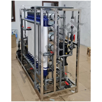 Système de recyclage des eaux usées avec équipement de membrane d'ultrafiltration UF 500L/H / Prix usine d'eau minérale