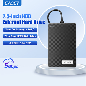 <span class=keywords><strong>Disque</strong></span> <span class=keywords><strong>dur</strong></span> <span class=keywords><strong>externe</strong></span> portable EAGET CG10-1 2,5 pouces 500 Go <span class=keywords><strong>USB</strong></span> 3.0 avec câble de données 5 Gbps, noir, ABS, SATA - Product Image 2
