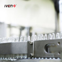 Ligne de production d'étiquetage d'étanchéité de remplissage d'ampoules en verre et plastique de 5 à 50ml