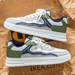 Zapatos de Skate de Precio de Fábrica para Todas las Estaciones con Empeine de PU, Zapatillas Bajas de Alta Calidad Estilo Escolar a la Moda - Product Image 4