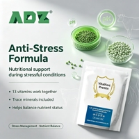 Supplément vitaminique et minéral anti-stress pour volailles et porcs, améliore les performances productives