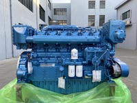 Baudouin 330kw/450hp/1800rpm Weichai 6M2C série 6 cylindres moteur diesel marin 6M26C450-18