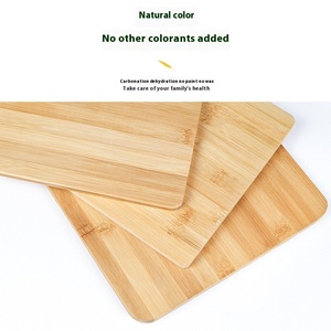 Ensemble de 3 grandes planches à découper écologiques en bambou au design rustique avec logo laser <span class=keywords><strong>pour</strong></span> viande <span class=keywords><strong>fromage</strong></span> cuisine <span class=keywords><strong>Noël</strong></span> - Product Image 3