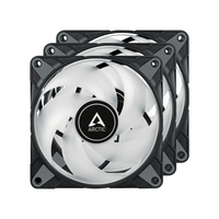 ARCTIC P14 Max (Pack de 5) - Ventilateur PC, Ventilateur de boîtier haute performance 140 mm, Contrôle PWM 400-2800 tr/min - Noir