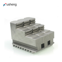 FUSHENG personnalisé mâchoire K11 pince mandrin tour de tournage mandrins 200Mm 3 mâchoires HRC55-60 pneumatique/hydraulique serrage CNC tour modèle 7
