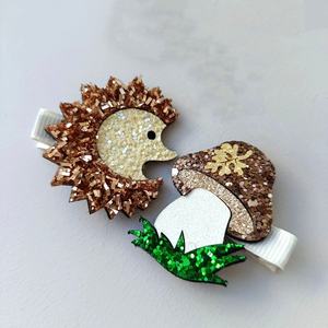 Accessoires pour cheveux de fête tendance 2026, vente chaude, tissu en dentelle fait main, paillettes de dessin animé, paillettes, crème glacée - Product Image 3