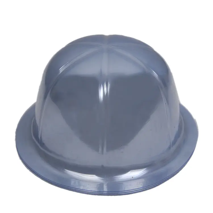 J109135 cap hiển thị trường hợp Derby hat rõ ràng cong hat lưu trữ PVC nhựa Bowler hat cũ bảo vệ