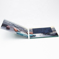 Nouveaux articles promotionnels d'affaires chauds lcd boîte-cadeau publicité livre de musique carte de voeux vidéo brochure lecteur module