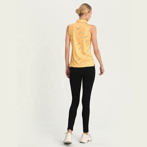 En stock, <span class=keywords><strong>polo</strong></span> <span class=keywords><strong>de</strong></span> sport sans manches pour femmes, imprimé par sublimation, anti-accrocs, respirant, <span class=keywords><strong>de</strong></span> haute qualité - Product Image 3