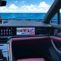 Tulis Android 11 pouces unité principale pour Porsche Panamera 2024 2025 copilote écran passager multimédia divertissement lecteur vidéo