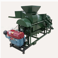 Grande batteuse de maïs/décortiqueuse de maïs à moteur diesel de haute qualité à vendre au Kenya/batteuse de millet sorgho