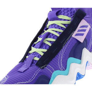 Adidas รองเท้าออกกำลังกายสำหรับผู้หญิงและเทรนนิ่งจัดแสดงสีม่วง/สีกรมท่า-100% ของแท้ - Product Image 3