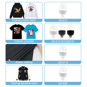 Vente chaude Matériel de transfert Sublimation Colle textile en coton Tissu Polyuréthane Dtf Tpu Poudre adhésive thermofusible - Product Image 6