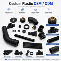 Fabricant de pièces moulées par injection plastique sur mesure OEM pour équipements industriels, raccords de tuyauterie et assemblages mécaniques