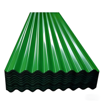 Lámina de Acero Perfilada de Color Verde YX51-380-760 U470, Techo de Junta alzada para Estructuras de Acero, Alta Resistencia, Venta al por Mayor