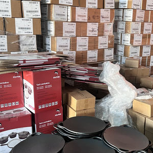 Prensador de parrilla de hierro fundido (con mango de madera mejorado), antiadherente, respetuoso con el medio ambiente, para hacer hamburguesas <span class=keywords><strong>a</strong></span> <span class=keywords><strong>la</strong></span> parrilla, <span class=keywords><strong>carne</strong></span> personalizable - Product Image 5