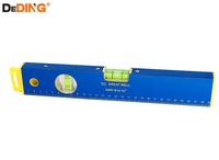 Niveau à bulle torpille magnétique en aluminium 300mm/600mm pour outils de construction, précision +/-10MM et largeur 6cm, outils à main