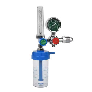 Deshumidificador QF-2, Inhalador de Oxígeno, Medidor de Flujo de Aire Externo de Plástico Azul para Uso Médico y Doméstico - Product Image 2