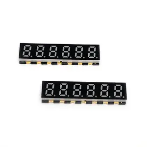 0.2 Inch 6 Digit 7 Segment LED Display Screens SMD LED Module High Brightness Digital Signages