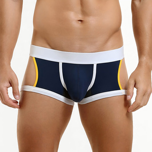 Người Đàn Ông Của Sexy Mid-Rise Halterback Căng Boxers Chất Lượng Cotton Thoáng Khí Đồ Lót Quần Short Tóm Tắt Hot Và Thoải Mái - Product Image 2