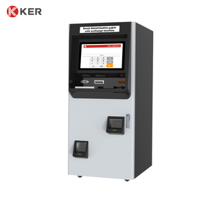 Cajero Automático Inteligente KER para Depósitos de Divisas, Cheques y Billetes, Lector de Códigos de Barras, Kiosco de Autoservicio, SDK, de Pie, para Interiores - Product Image 1
