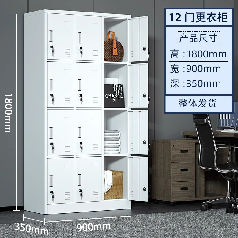 Armario de doce puertas