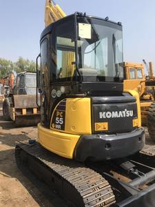 KOMATSU 90% Nouveau PC55 4.5 à 5 Tonnes Pelle d'Occasion Japon Mini PC55MR-2 PC 55 5.5Ton 5.5T Excavadora avec Pouce - Product Image 2