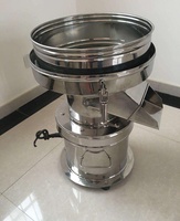 Machine à tamis vibrante en acier inoxydable de qualité alimentaire 450 mm pour le lait / le lait de soja / le jus de fruits