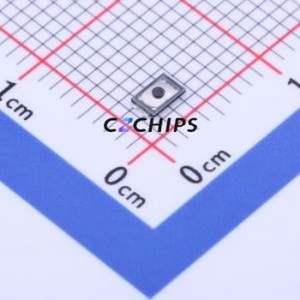 GT-TS024B-H0060-L3 Tactile Switch SMD,3x2mm Switch Single Pole Single Throw Round Button 2.5N Vertical Mount - Product Image 1