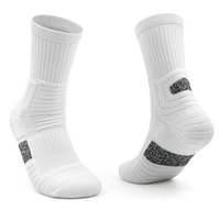 Chaussette de sport pour homme chaussette de basket-ball professionnelle et à la mode chaussette de tennis en coton de haute qualité doux et utile