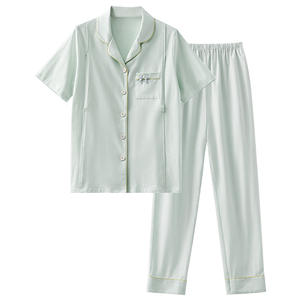 October Crystal Maternity <b>Pajamas</b> Short Sleeve Cotton Anti Bacterial For Pregnancy And <b>Breastfeeding</b> - Product Image 5