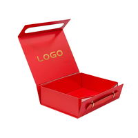Nuova Scatola Regalo Pieghevole di Lusso in Cartone con Chiusura Magnetica e Manico Personalizzabile con il Tuo Logo