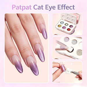 Gel <span class=keywords><strong>de</strong></span> Uñas Efecto Ojo <span class=keywords><strong>de</strong></span> Gato, Transferible, <span class=keywords><strong>de</strong></span> Larga Duración, No Tóxico, Calidad Profesional, Venta Exitosa en Tiktok - Product Image 4