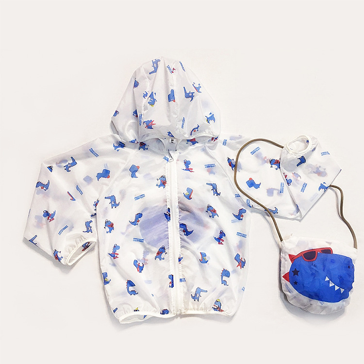 Летние дышащие детские куртки с капюшоном от солнца, куртки для девочек, модные тонкие сетчатые куртки