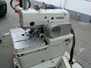Máquina de coser industrial de ojal con cabezal redondo computarizado usada Rh-981a-00 / 01 / 02 - Product Image 4