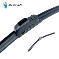 Escobilla Limpiaparabrisas Tipo Banana DEERXUAN, Limpiaparabrisas Universal de Goma Suave para CR-V RAV4 y Todos los Autos
