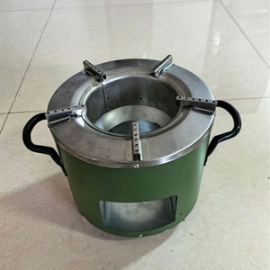 شواية فحم محمولة متعددة الوظائف للتخييم في الهواء الطلق، موفرة للتكلفة، سهلة التجميع، مصنوعة من الفولاذ المقاوم للصدأ - Product Image 3