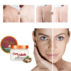 Exfoliante Corporal de Azúcar y Manteca de Karité Personalizable, Blanqueador, Etiqueta Privada al por Mayor, 610g - Product Image 6