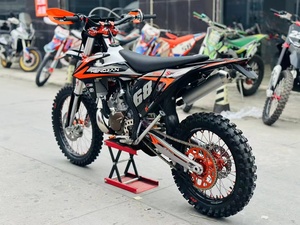Moto tout-terrain à 2 temps refroidie par eau avec suspension réglable, moto de motocross à essence 250CC Hengjian S5-MT250 Pro - Product Image 5